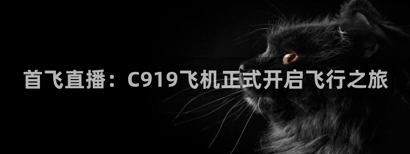 178体育直播在线nba：首飞直播：C919飞机正式开启飞行之旅
